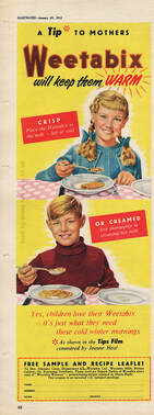 1955 Weetabix - unframed vintage ad
