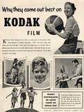 1953  Kodak Film - vintage ad