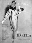 1958 Harella Fashion - Olivia  vintage Ad
