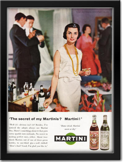 1958 Martini - framed preview retro