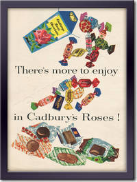  1958 Cadbury's Roses - framed preview retro
