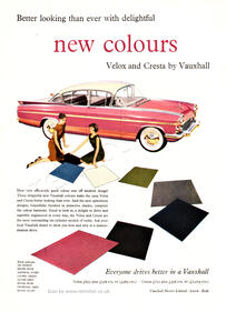 1958 Vauxhall vintage ad