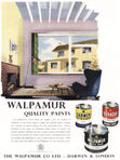 1958 Walpamur paints - vintage ad
