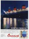 1961 Cunard Cruise Lines