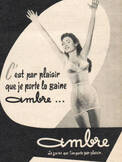 1959 Ambere - vintage ad