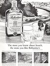 1959 Ballantines Scotch Whisky vintage ad