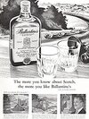 1959 ​Ballantine's ​Whisky - vintage ad