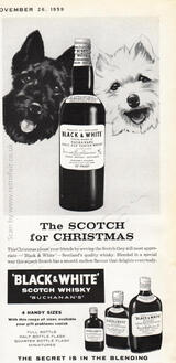 1959 Black & White Scotch Whisky