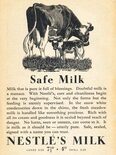 1936 Nestle advert