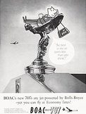 1960 ​BOAC - vintage ad