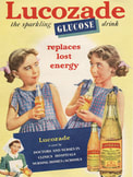 1954 Lucozade vintage ad