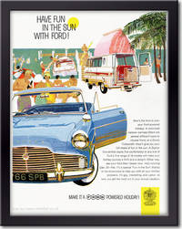 1961 Ford Zephyr - framed preview vintage ad