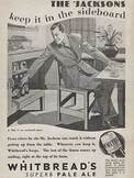 1937 Whitbread's Pale Ale - vintage ad