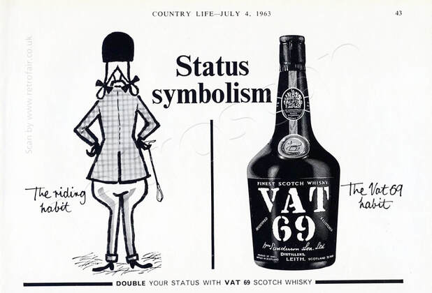 1963 VAT 69 Scotch Whisky - unfarmed