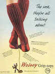 1954 Wolsey Grip-Top Socks