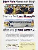 1950 Greyhound Buses