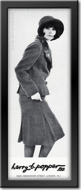 vintage Harry & Popper  fashion ad