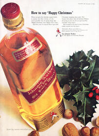 1964 Jonnie Walker Scotch Whiskey