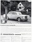 1964 Mercedes vintage ad