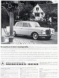 1964 Mercedes - vintage ad
