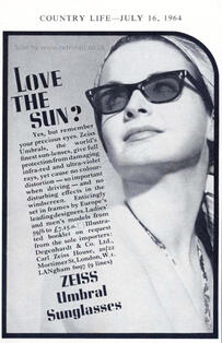 1964 Zeiss Sunglasses