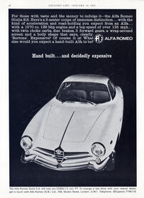 1965 Alfa Romeo Giulia 
