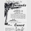 1952 Cunard - Bermuda