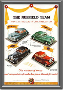 1953 Nuffield Organization vintage advert