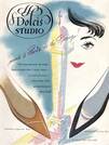 1958 Dolcis Studio shoes retro ad