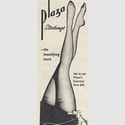 1953 Plaza Stockings - vintage ad