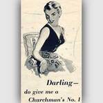 1953 Churmans' vintage ad