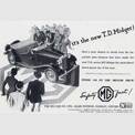 1950 MG Midget Advert