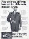 1968 Keith Henderson Vintage Ad