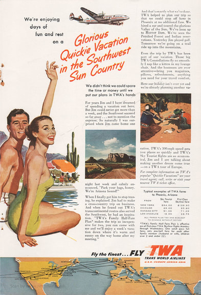 1953 TWA Vacation