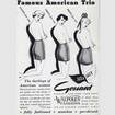 19552 vintage Gossard advert