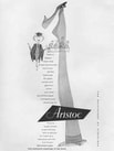 1958 Aristoc Stockings - vintage ad