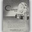 1954 Canon - vintage ad