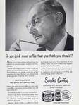 1950 Sanka Coffee - vintage ad