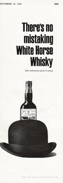 1961 White Horse Whisky - unframed preview