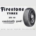 vintage Firestone tyres ad