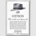 1950 Stetson Hats- vintage ad