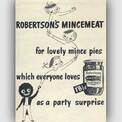 1955 Robertson's Mincemeat - Vintage Ad