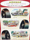 1955 Dunlop Tyes - vintage ad